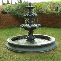 europe style large 3 tier water fountain
